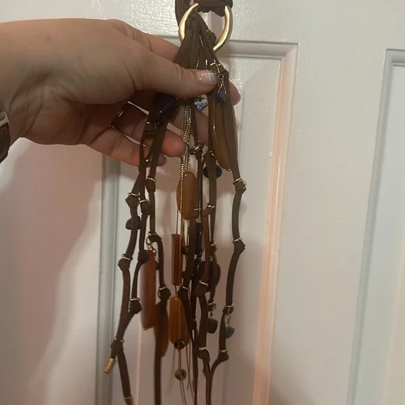 Chico’s leather necklace 22” - Picture 2 of 4